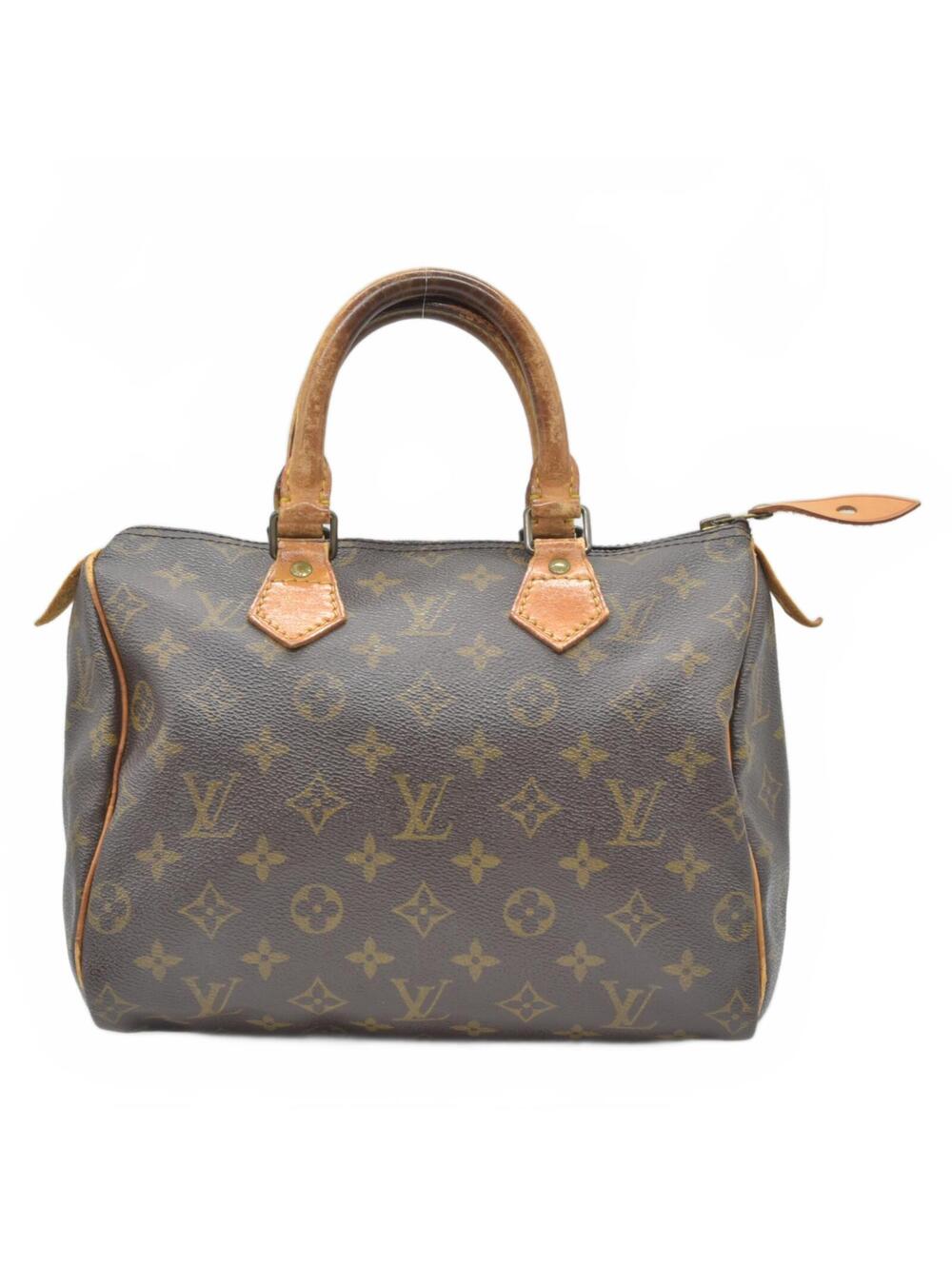 Louis Vuitton LV Hand Bag Speedy 25 Brown Monogram VI884